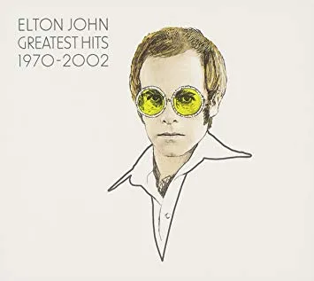 Iconic illustration of Elton John with his signature round, yellow sunglasses, highlighting his influence on music and popula