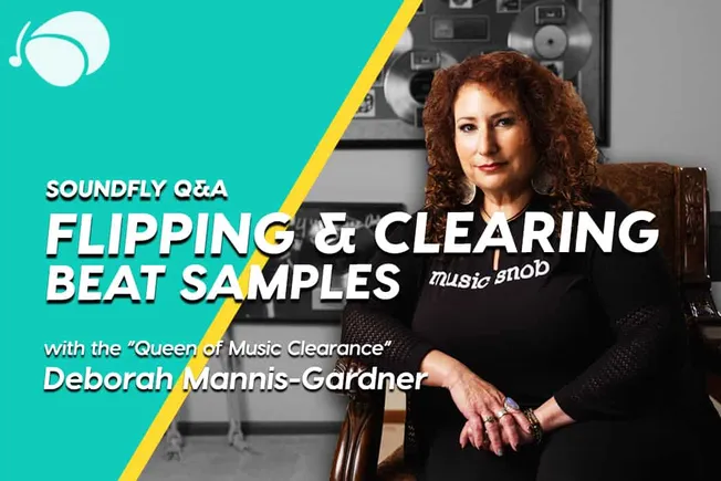 Flipping and clearing beat samples interview with Deborah Mannis-Gardner at Hypebot for music industry professionals.