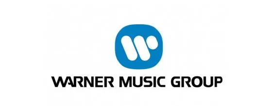 Alternative music streaming and industry news platform logo featuring Warner Music Group branding.