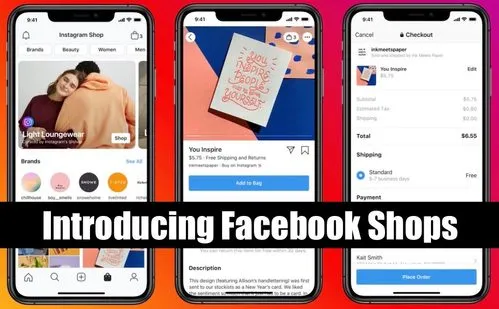 Seamlessly shop and promote products on Facebook Shops, with easy browsing, inspiring posts, and streamlined checkout options