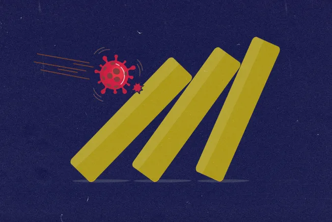 Virus impact on stock market decline, economic downturn, COVID-19 pandemic, financial crisis, market crash, pandemic effects