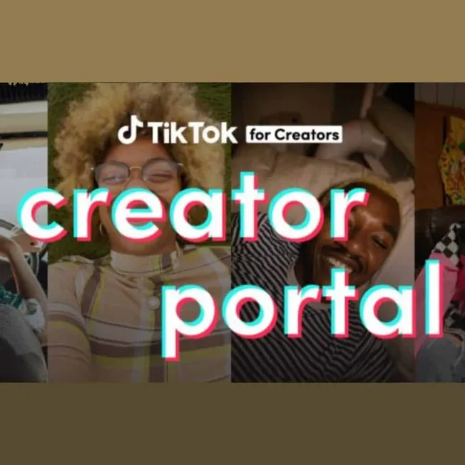 TikTok for creators, creator portal, social media platform, TikTok content creator, digital creator tools, social media marke