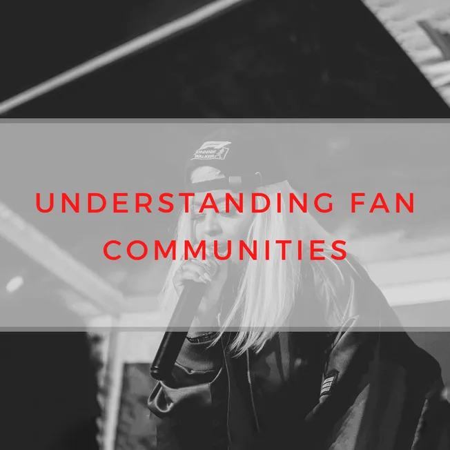 Fan community engagement at music event, understanding fan communities, social media music marketing, concert fan interaction