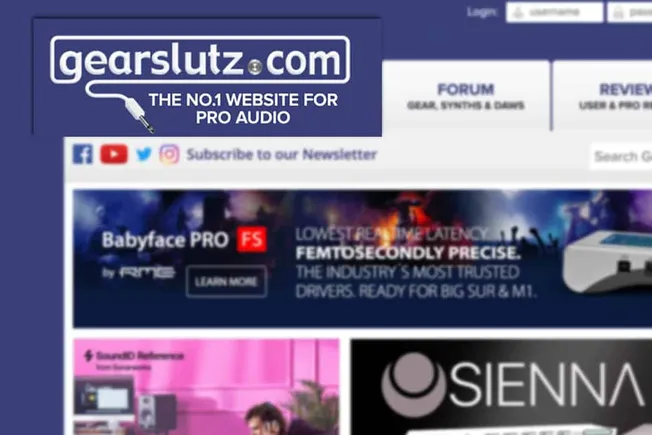 Gearslutz.com website for pro audio gear reviews and discussions, music production equipment, synthesizers, DJ gear, and audi