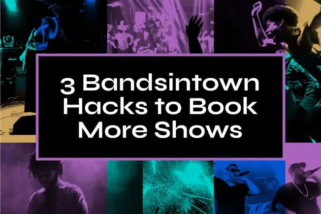 Bandsintown music promotion tips to increase concert attendance and booking strategies for live shows and performances.