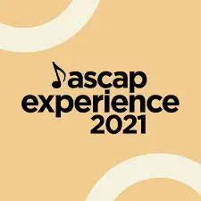 ASCAP Experience 2021 event branding with logo and abstract background, highlighting music industry event for performance rig