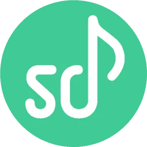 Stylized "sd" logo representing Hypebot’s branding in the music industry, featuring clean, modern design on a vibrant turquoi