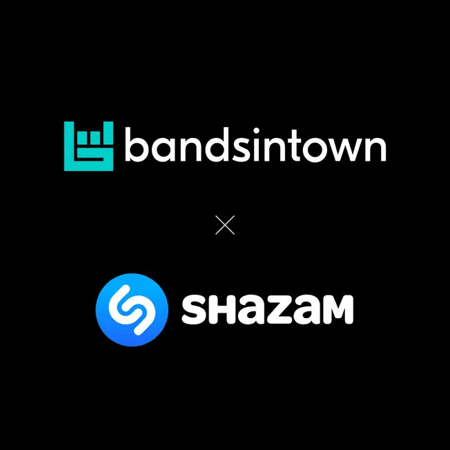 Bandsintown music concert streaming platform integration with Shazam music identification app for artists and fans SEO keywor