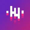 Dynamic Hypebot logo with vibrant purple and pink gradient, representing music industry insights and innovative digital media