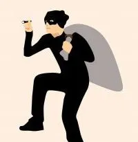 Image of a person wearing sunglasses and black clothing, holding a microphone, on a plain background.