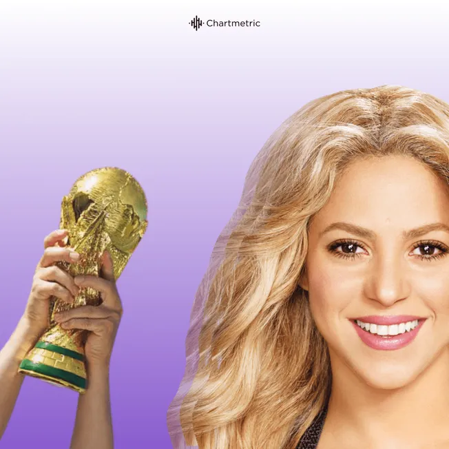 Golden trophy held by a woman, symbolizing victory in sports or competitions, with a young smiling woman in the background; v