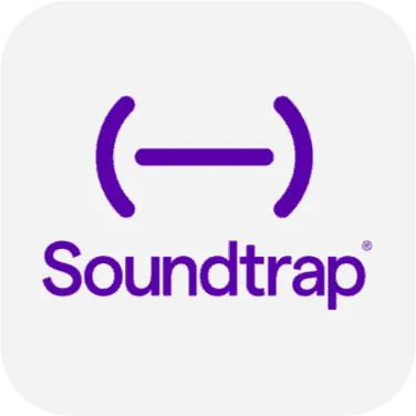 Soundtrap logo, online music studio platform, digital audio workstation, collaborative music creation, music production softw