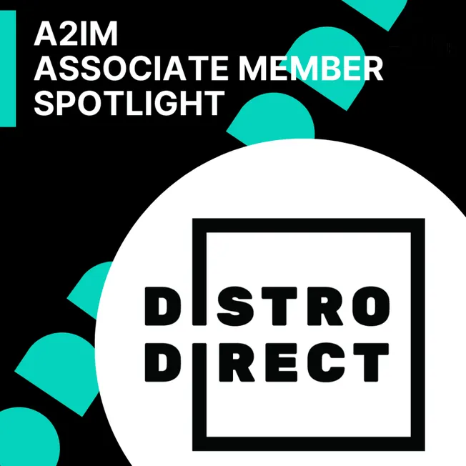 A21M associate member spotlight featuring Distro Direct, a music distribution platform for independent artists and labels.