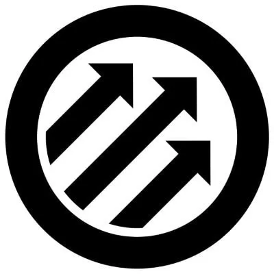 Upward trending arrows symbolizing music industry growth, digital innovation, and success indicators in the music tech and me