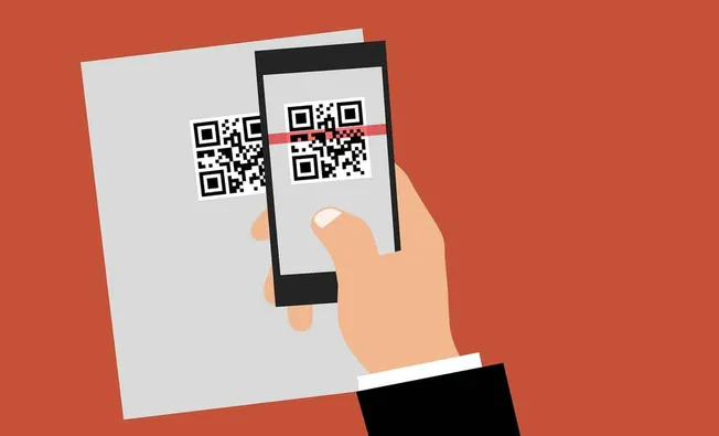 QR code scanning on mobile device for music industry digital marketing and analytics at Hypebot.