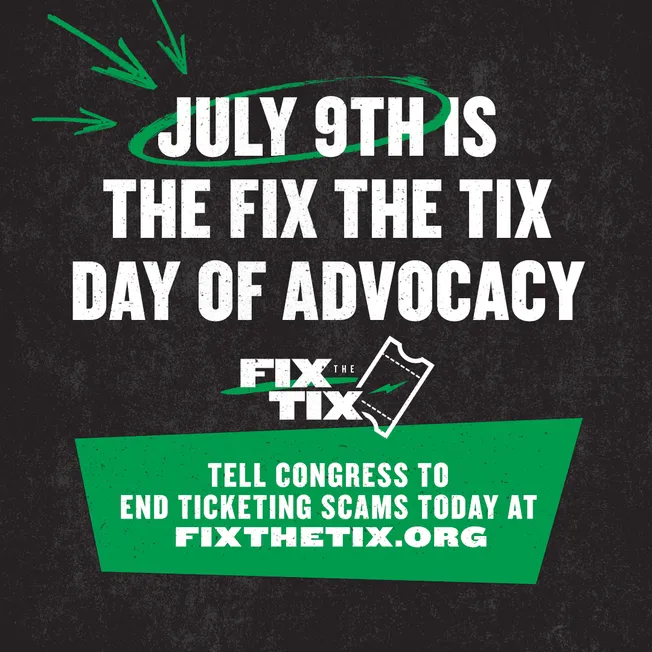 Fix The Tix Day Of Action