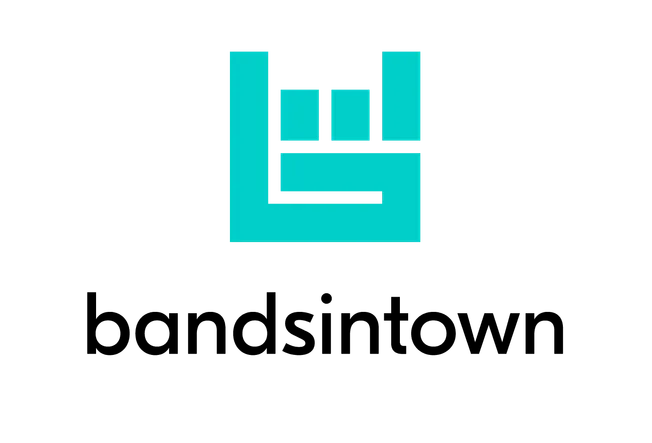Innovative digital media logo featuring a stylized turquoise face and bar chart elements representing music industry insights