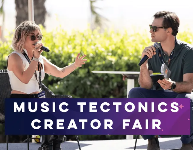 music tectonics creator fair