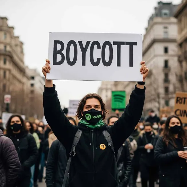 Indivisible Spotify Boycott