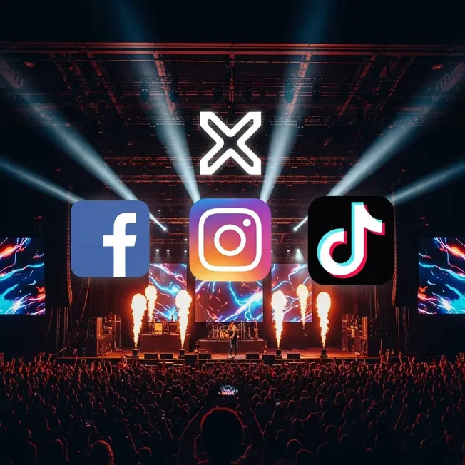 Find Fans on Social Media and share Marketing Assets with Venues Fans