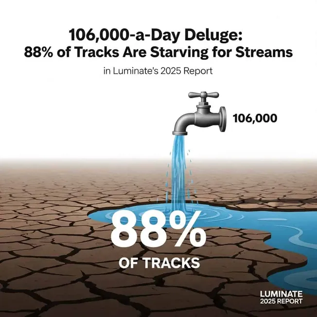 music streaming saturation