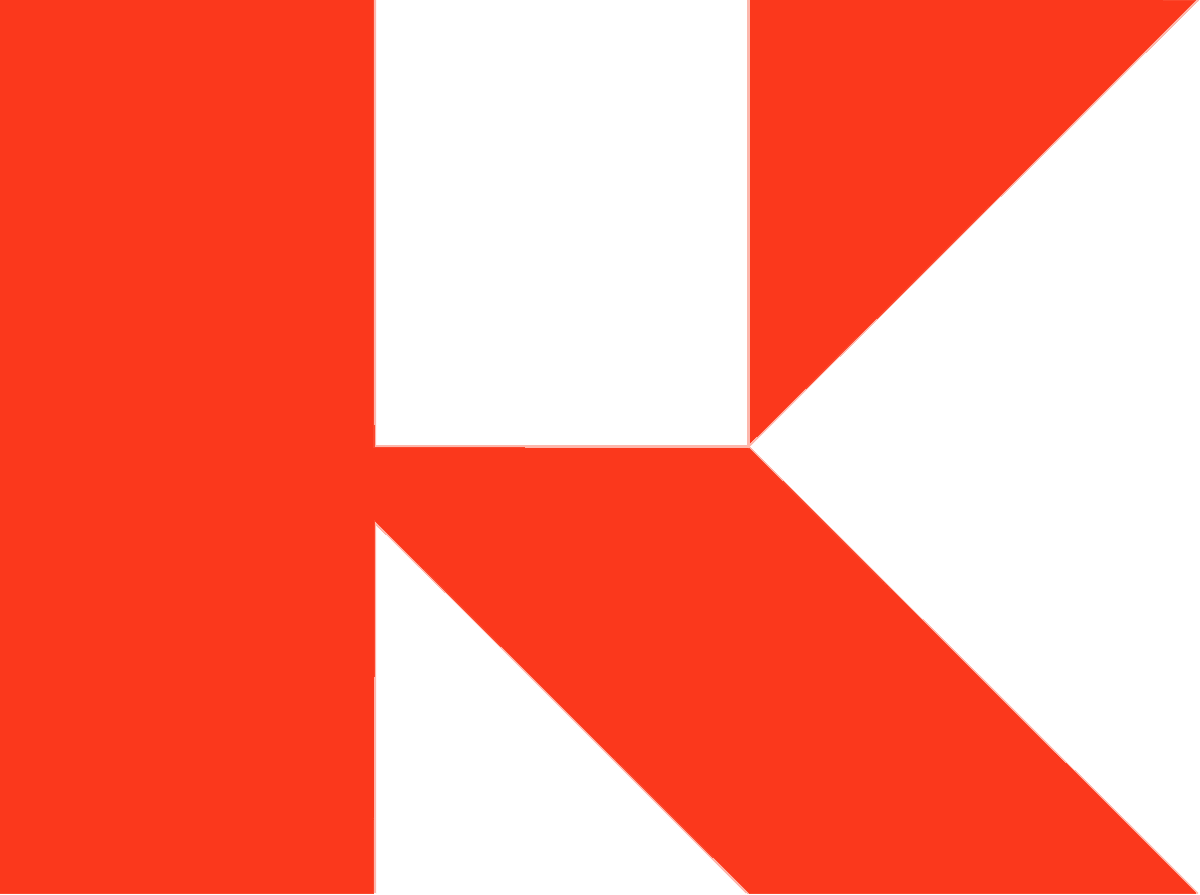 Red geometric abstract background with sharp lines, representing digital media, music industry, and online marketing themes for Hypebot website.