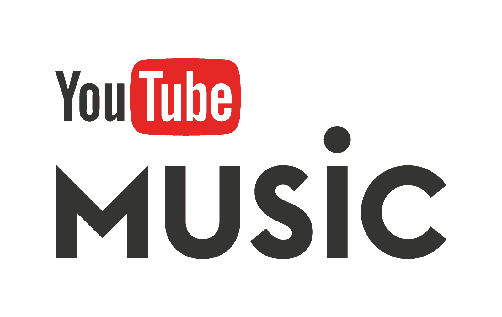 YouTube music streaming platform logo for digital media and entertainment websites.