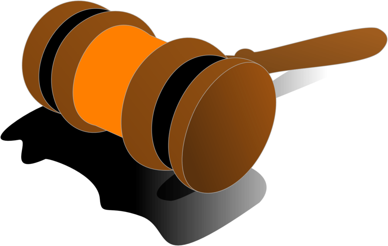 Digital gavel and sound wave illustration representing music industry and legal aspects in music on Hypebot website.