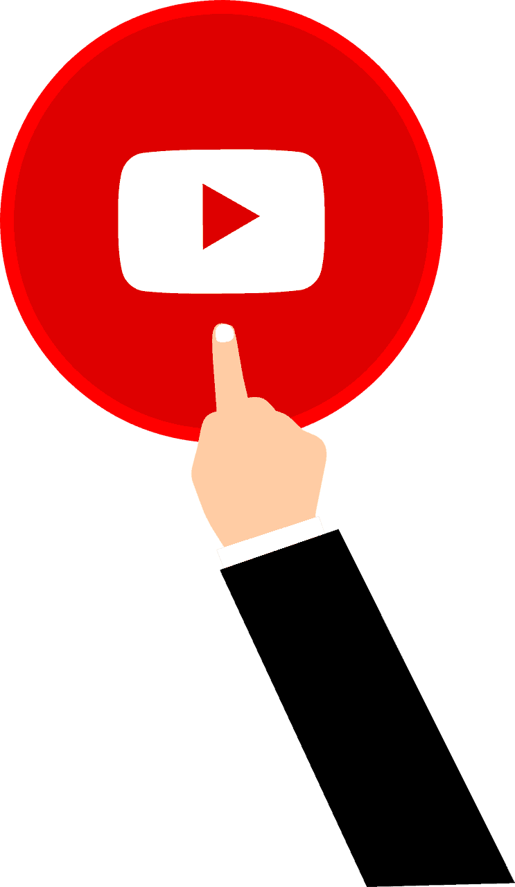 Play button icon for YouTube or video content, digital media, online video, social media marketing, digital marketing strategy, video promotion, multimedia content, internet advertising, online branding, social media platform icon.