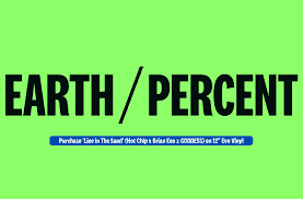 Earth Percent environmental awareness campaign highlighting music industry’s role in sustainability and climate action. Visionary initiative promoting eco-friendly practices among artists and fans worldwide.