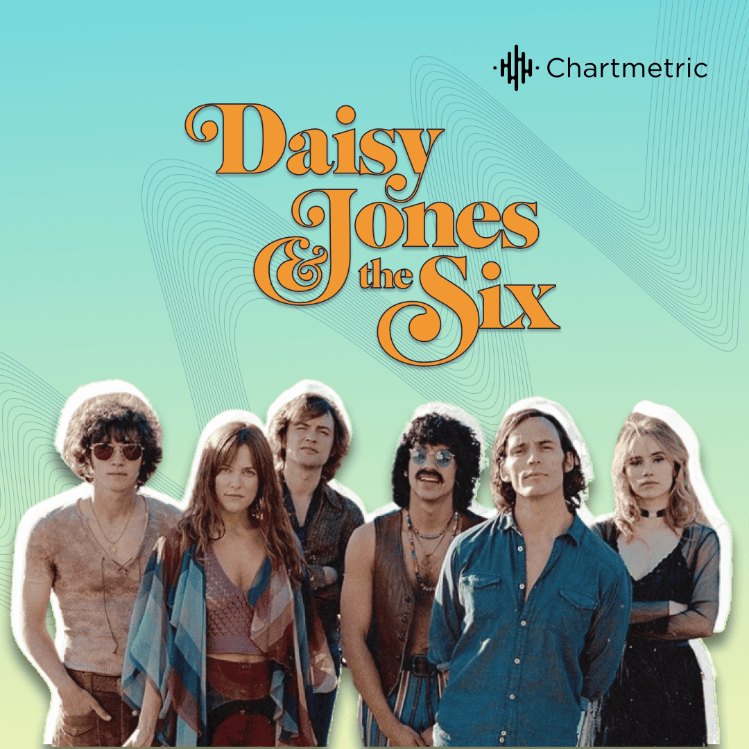 Daisy Jones & the Six band promotional image, music band, vintage style, 1970s rock group, music entertainment, Rock Band, Festival, Hypebot feature image.