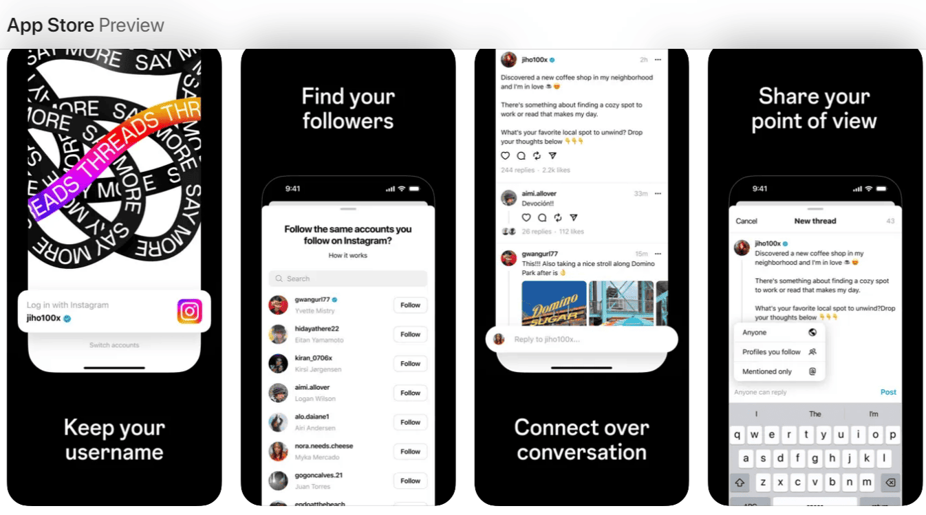 Find your followers on Instagram with this app, connect over conversations, share your point of view, and keep your username secure while engaging with your audience and building your social presence.
