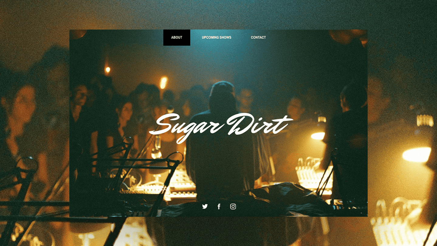 Sugar dirt concert live music event at nightclub with crowd and DJ, nightlife, electronic music performance, party scene, music festival, DJ booth, vibrant atmosphere, social event, dance music, entertainment, Hypebot themed image.