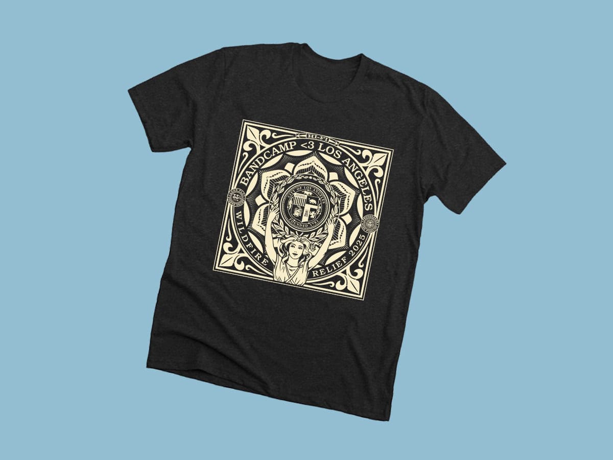 Bandcamp donates 100% to MusiCares