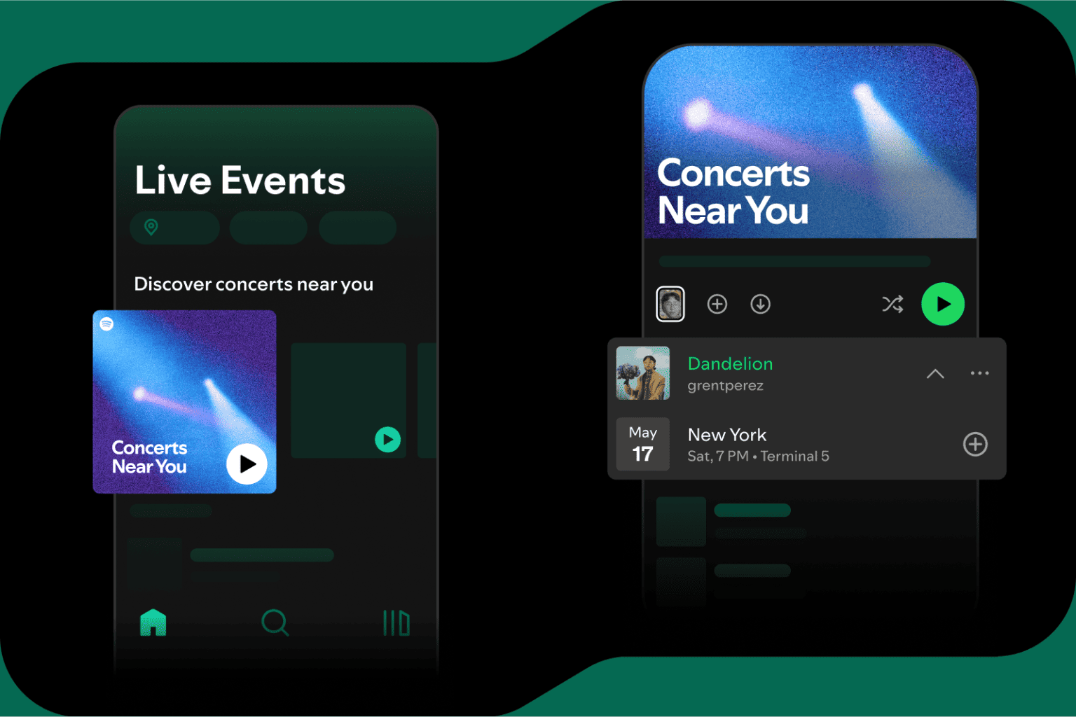 Discover live concert events and nearby music performances on Hypebot's platform with personalized recommendations and event details.