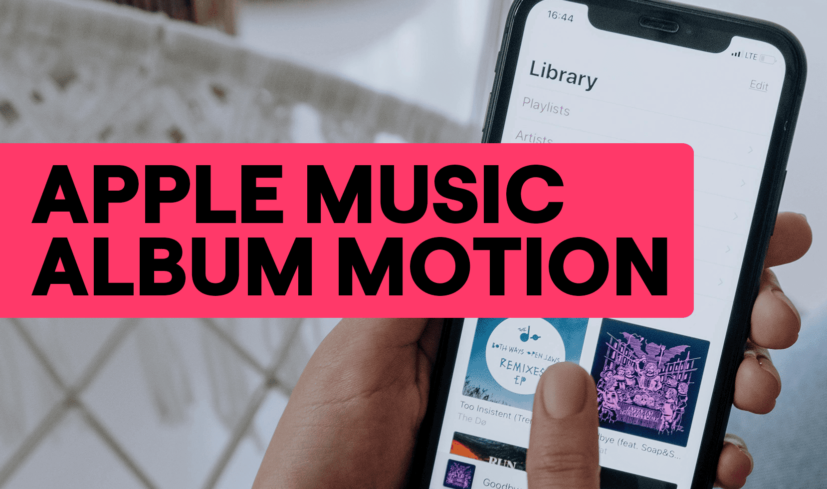 Apple Music Album Motion