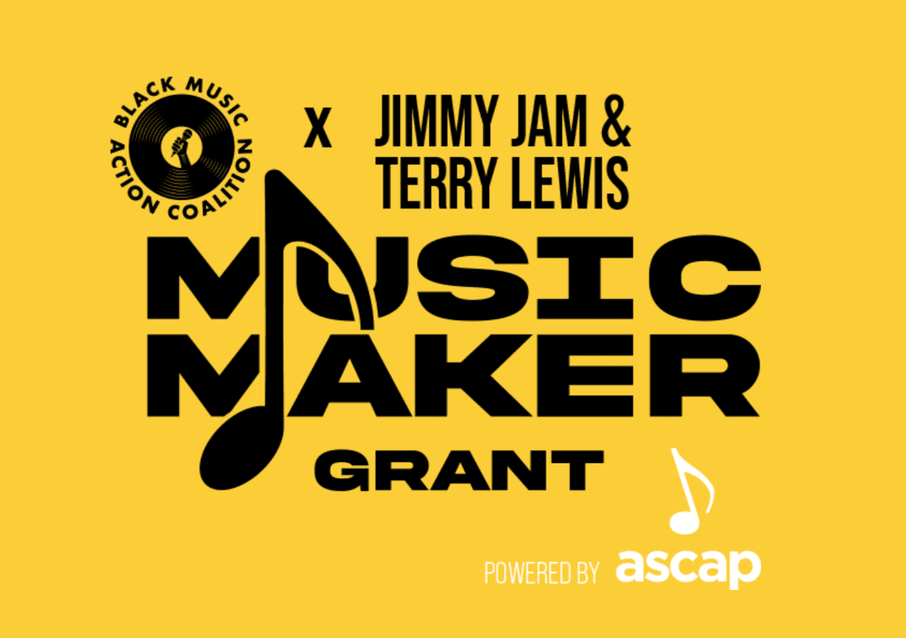 Black Music Action Coalition (BMAC) Jimmy Jam & Terry Lewis Music Maker Grants