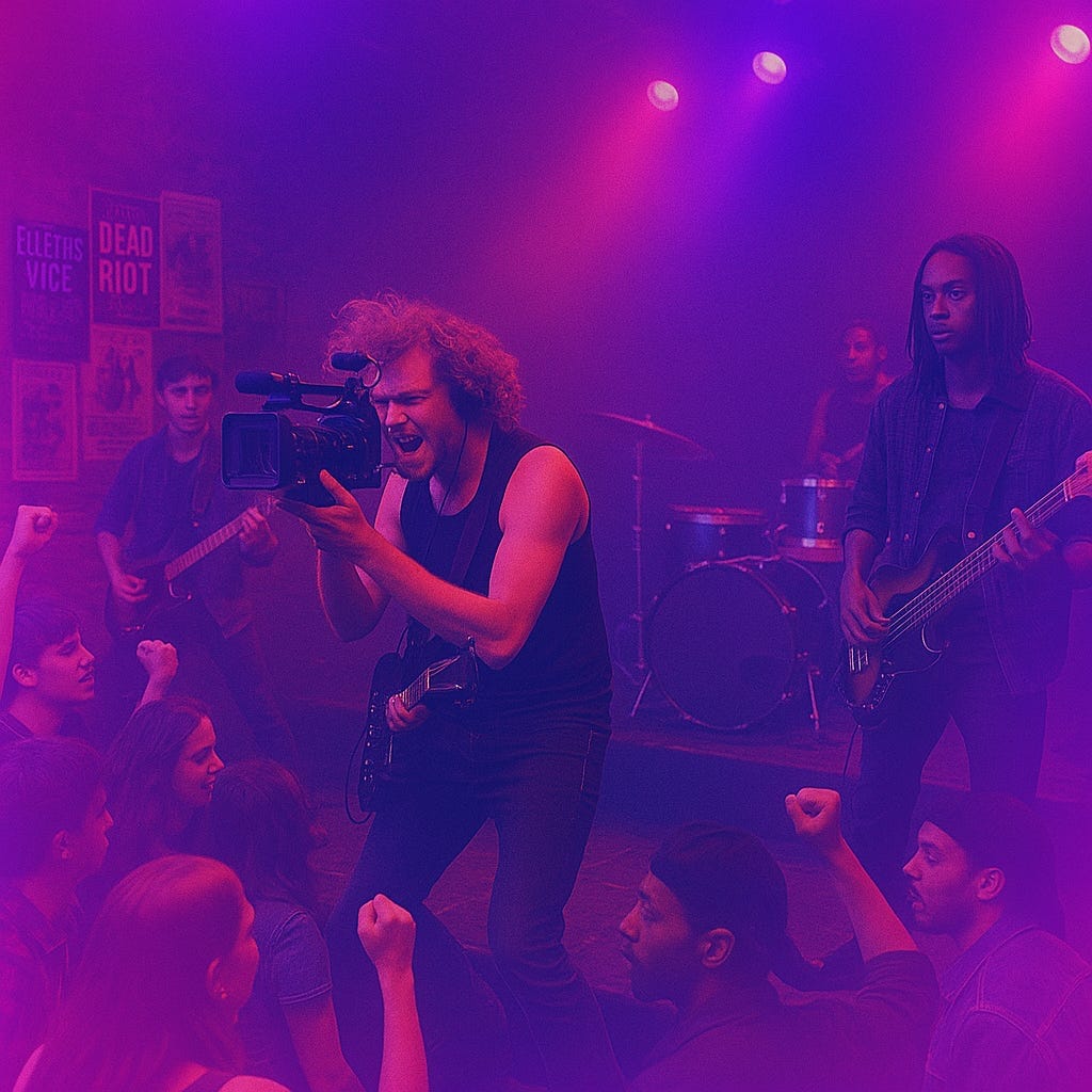 social media content of live shows