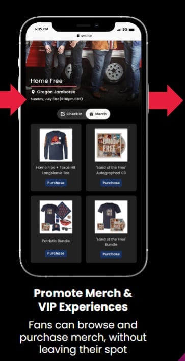 merch sales Fans First Concert Industry