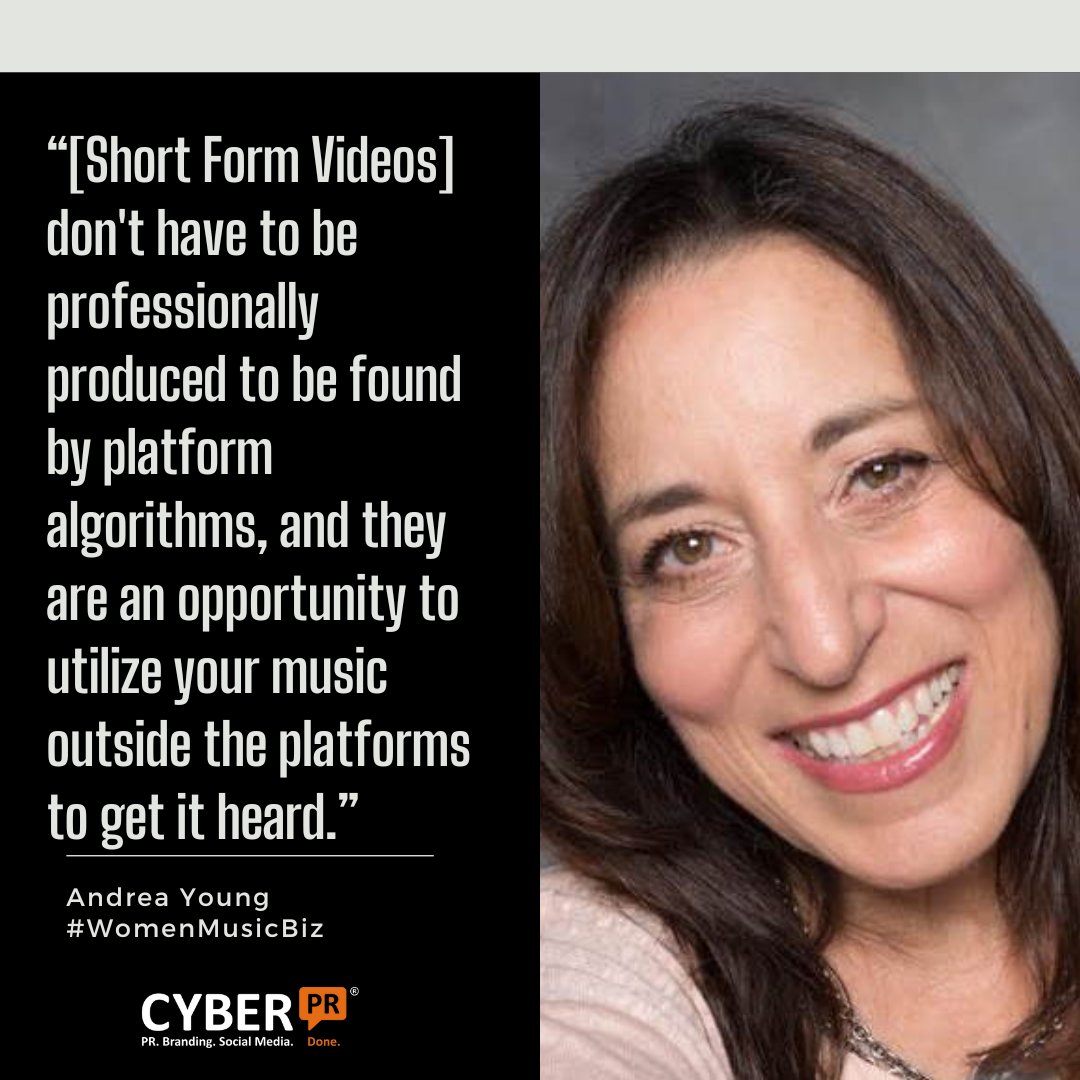 Andrea Young Women in the Music Industry