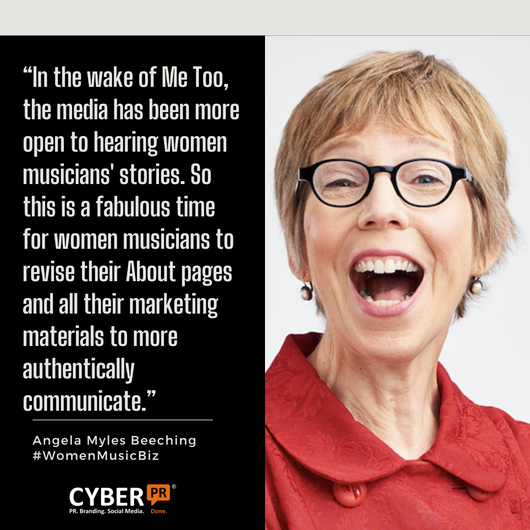 Angela Myles Beaching Women in the Music Industry