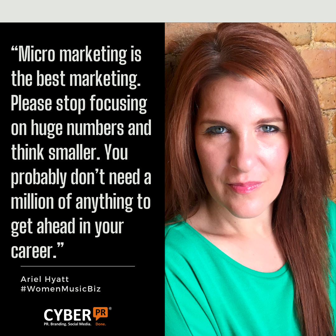 Ariel Hyatt women in the music industry