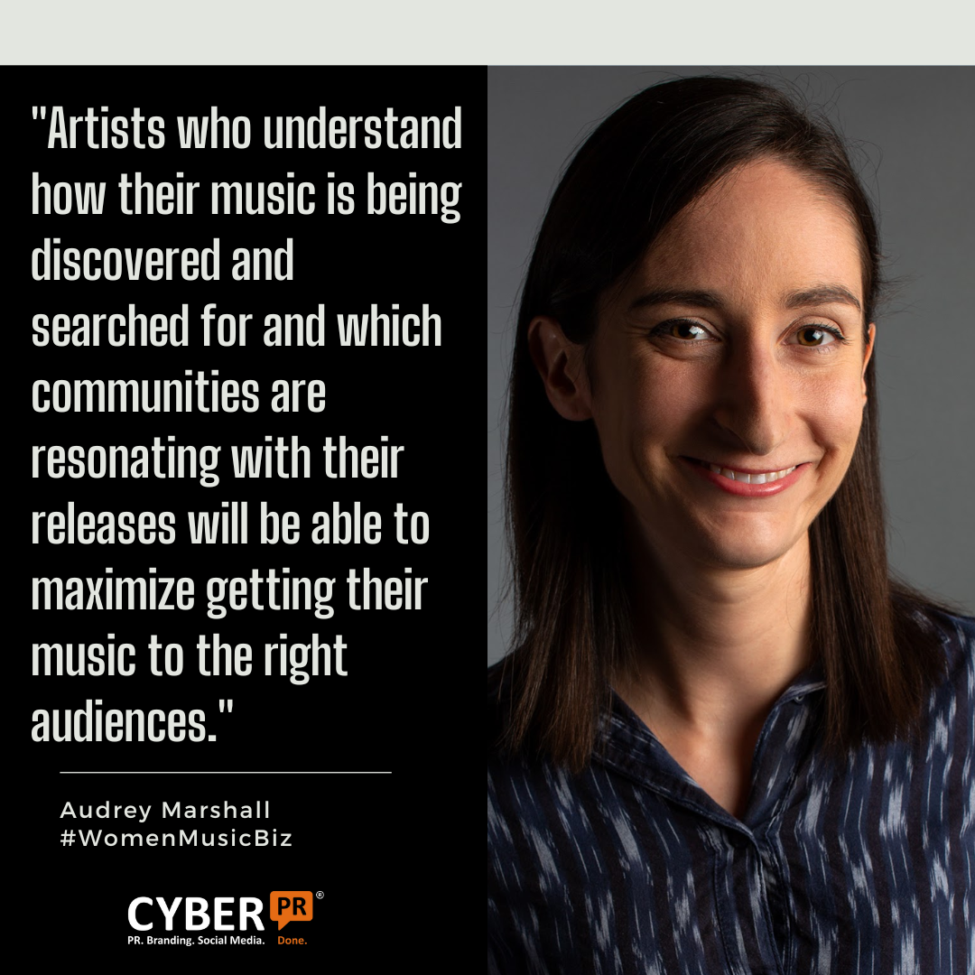 Audrey Marshall Women in the Music Industry