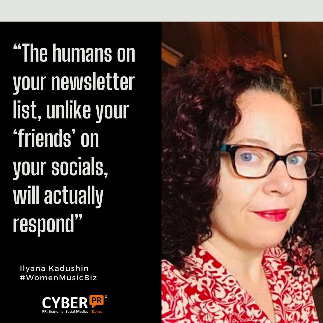 Ilyana Kadushin Women in the Music Industry