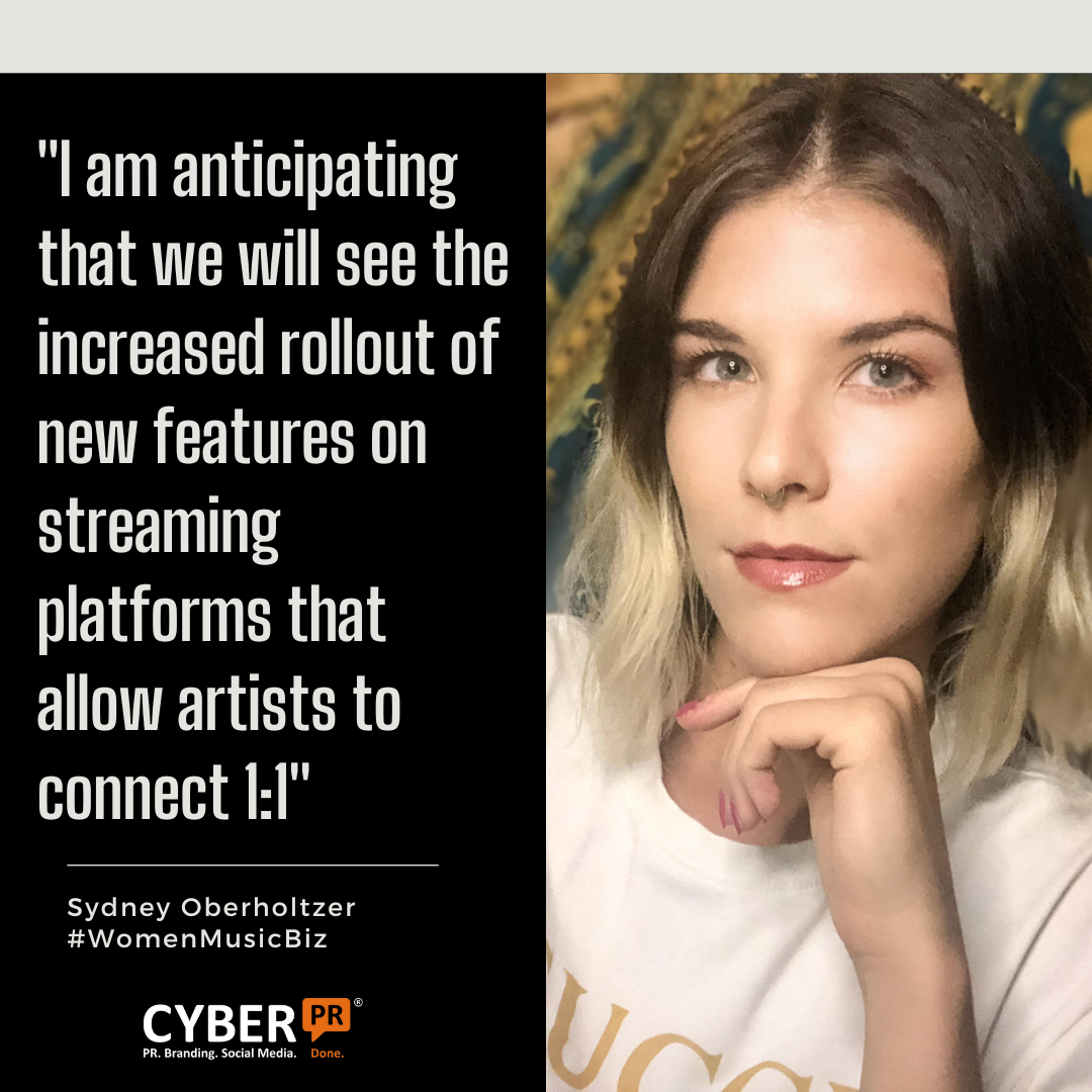 Sydney Oberholtzer Women in the Music Industry