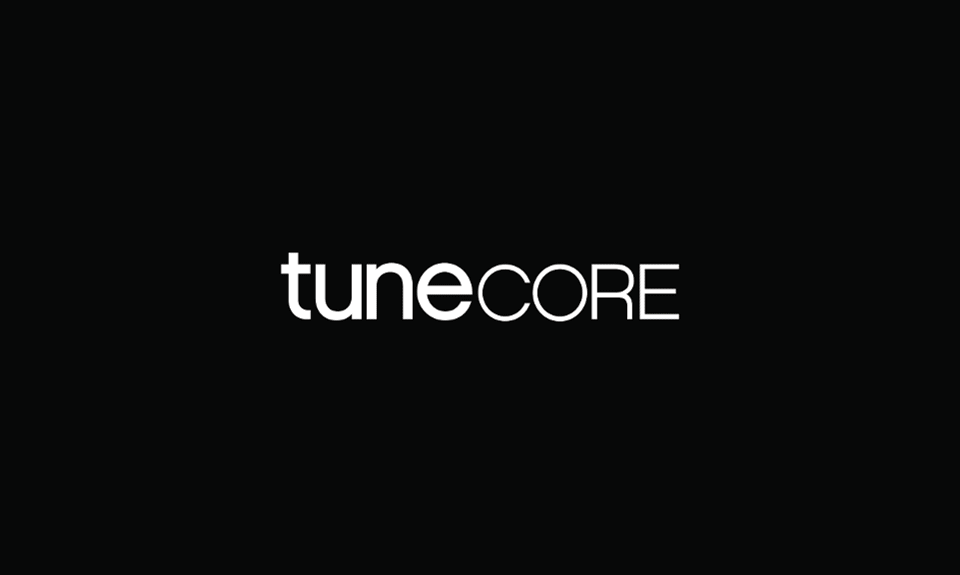 TuneCORE music distribution platform logo for musicians and artists SEO optimized image alt text.