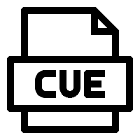 Cue card with musical notes symbol for music industry and events.