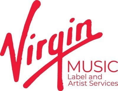 Fresh promotional image for Virgin Music Label and Artist Services, highlighting its branding and services for music artists and labels.