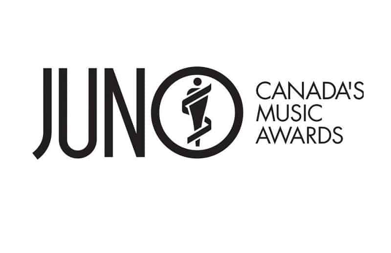 JUNO Canada’s Music Awards logo promoting music industry awards, Canadian artists, and music recognition events.