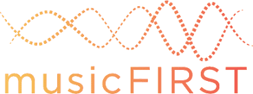 Elevated DJ turntable with colorful sound waves representing music innovation and digital music trends.